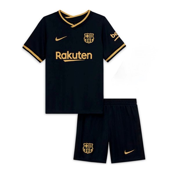 Camiseta Barcelona 2ª Niños 2020-2021 Negro